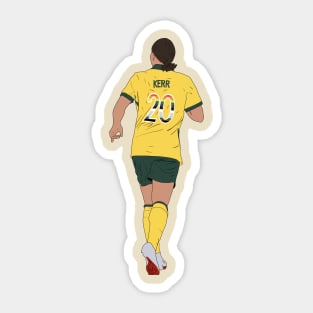 Sam Kerr Matlidas Women's Football Sticker